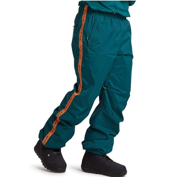 Burton Mens Melter Pants Antique Green Lightweight Weatherproof Mens Size XL NEW